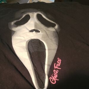 Ghost Face Black T-Shirt